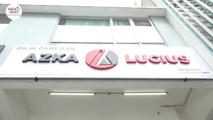 Showroom Azka Lucius Sdn. Bhd. yang berada di Seri Kembangan, Selangor.