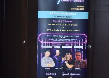 MAJLIS AMAL NOSTALGIA LAGENDA DI KELAB GOLF DIRAJA PERAK PADA 15 OKTOBER 2022