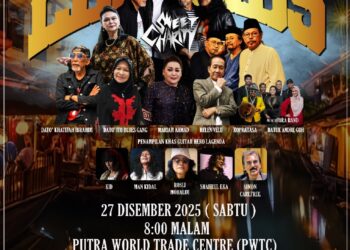 Konsert Makan Malam Amal Legends Tampilkan ‘Master Guitarist Showcase’